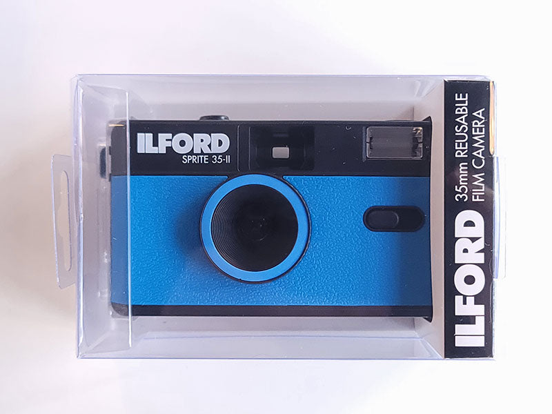 Sprite 35-II Reusable 35mm Film Camera - Black & Blue