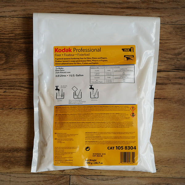 エケコ8021ページ Kodak Professional Fixer Packet 1G – Treehouse Analog Selects